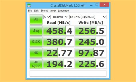 speed test for hard drive|read write speed test online.